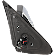 Driver Side Mirror, Non-Towing, Power Adjust, Power Folding, Heated, Chrome, In-housing Signal Light, With memory, With Puddle Light, No Auto-Dimming, No Blind Spot Feature