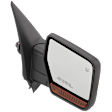 2008 Lincoln Navigator - Passenger Side Mirror, Power Adjust, Heated, Chrome, Power Folding, In-housing Signal Light, No Blind Spot Feature, With Memory, With Puddle Light, No Auto-Dim