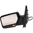 Driver Side Mirror, Non-Towing, Power Adjust, Power Folding, Heated, Chrome, In-housing Signal Light, With memory, With Puddle Light, No Auto-Dimming, No Blind Spot Feature