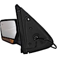 Driver Side Mirror, Non-Towing, Power Adjust, Power Folding, Heated, Chrome, In-housing Signal Light, With memory, With Puddle Light, No Auto-Dimming, No Blind Spot Feature