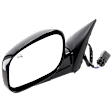 Driver Side Mirror, Power Adjust, Manual Folding, Heated, Paintable, No Signal Light, No Memory, No Puddle Light, No Auto-Dimming, No Blind Spot Feature