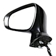 Driver Side Mirror, Power Adjust, Manual Folding, Heated, Paintable, In-housing Signal Light, With memory, With Puddle Light, No Auto-Dimming, With Blind Spot Detection in Glass