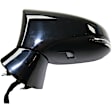 Driver Side Mirror, Power Adjust, Manual Folding, Heated, Paintable, In-housing Signal Light, With memory, With Puddle Light, No Auto-Dimming, With Blind Spot Detection in Glass