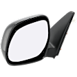 Driver Side Mirror, Power Adjust, Manual Folding, Heated, Paintable, No Signal Light, With memory, No Puddle Light, No Auto-Dimming, No Blind Spot Feature