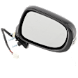 2009 Lexus IS250 - Passenger Side Mirror, For Models Without Luxury/Sport Package, Power Adjust, Heated, Paintable, Manual Folding, In-housing Signal Light, No Blind Spot Feature, No Memory, With Puddle Light, No Auto-Dimming