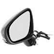 2016 Lexus IS300 - Driver Side Mirror, Power Adjust, Heated, Paintable, Manual Folding, In-housing Signal Light, No Blind Spot Feature, No Memory, With Puddle Light, No Auto-Dim