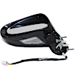 2014 Lexus IS250 - Driver Side Mirror,  For Models Without Luxury Package, Power Adjust, Heated, Paintable, Manual Folding, In-housing Signal Light, No Blind Spot Feature, No Memory, With Puddle Light, No Auto-Dimming, Convertible