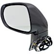 Driver Side Mirror, Power Adjust, Manual Folding, Heated, Paintable, In-housing Signal Light, With memory, With Puddle Light, No Auto-Dimming, No Blind Spot Feature, Japan Built Vehicle