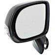 Driver Side Mirror, Power Adjust, Manual Folding, Heated, Paintable, In-housing Signal Light, With memory, With Puddle Light, No Auto-Dimming, No Blind Spot Feature, Japan Built Vehicle
