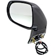Driver Side Mirror, Power Adjust, Manual Folding, Heated, Paintable, In-housing Signal Light, With memory, With Puddle Light, No Auto-Dimming, No Blind Spot Feature, Japan Built Vehicle