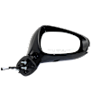 Passenger Side Mirror, Power Adjust, Manual Folding, Heated, Paintable, In-housing Signal Light, With memory, With Puddle Light, No Auto-Dimming, No Blind Spot Feature