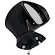 Passenger Side Mirror, Power Adjust, Manual Folding, Heated, Paintable, In-housing Signal Light, With memory, With Puddle Light, No Auto-Dimming, No Blind Spot Feature