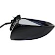 Driver Side Mirror, Power Adjust, Manual Folding, Heated, Paintable, In-housing Signal Light, No Memory, With Puddle Light, No Auto-Dimming, No Blind Spot Feature