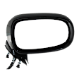 Passenger Side Mirror, Power Adjust, Power Folding, Heated, Paintable, No Signal Light, With memory, With Puddle Light, No Auto-Dimming, No Blind Spot Feature