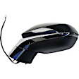 Driver Side Mirror, Power Adjust, Manual Folding, Heated, Paintable, In-housing Signal Light, With memory, No Puddle Light, No Auto-Dimming, No Blind Spot Feature