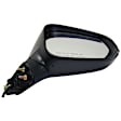 2016 Lexus NX200t - Passenger Side Mirror, Power Adjust, Heated, Paintable, Manual Folding, In-housing Signal Light, No Blind Spot Feature, With Memory, No Puddle Light, No Auto-Dim