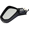 Driver Side Mirror, Power Adjust, Manual Folding, Heated, Paintable, In-housing Signal Light, With memory, No Puddle Light, No Auto-Dimming, No Blind Spot Feature