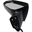 Driver Side Mirror, Power Adjust, Manual Folding, Heated, Paintable, In-housing Signal Light, With memory, No Puddle Light, No Auto-Dimming, No Blind Spot Feature