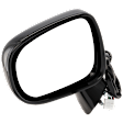 Driver Side Mirror, Power Adjust, Manual Folding, Heated, Paintable, No Signal Light, With memory, With Puddle Light, No Auto-Dimming, No Blind Spot Feature