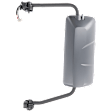 Driver Side Mirror, Power Adjust, Heated, Paintable, With CB Cable