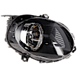 Driver Side Halogen Headlight, Without bulb(s), OE Replacement