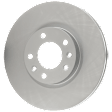 Front, Driver or Passenger Side Brake Disc, G-Coated, Plain Surface, Vented, 5 Lugs, 298.45 mm