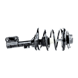 Front, Driver Side Fully Loaded Strut, Coupe, FWD, with Front Coil Spring, with Rear Coil Spring