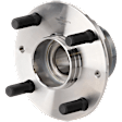 Front, Driver or Passenger Side Wheel Hub, With Bearing, 4 x 3.94 in. Bolt Pattern, RWD