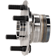 Front, Driver or Passenger Side Wheel Hub, With Bearing, 4 x 3.94 in. Bolt Pattern, RWD