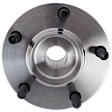 Rear, Driver or Passenger Side Wheel Hub, With Bearing, 5 x 4.5 in. Bolt Pattern, AWD