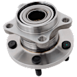 Rear, Driver or Passenger Side Wheel Hub, With Bearing, 5 x 4.5 in. Bolt Pattern, AWD
