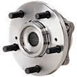 Front, Driver or Passenger Side Wheel Hub, with Bearing, FWD