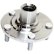 Front, Driver or Passenger Side Wheel Hub, Without Bearing, 5 x 4.5 in. Bolt Pattern