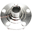 Front, Driver or Passenger Side Wheel Hub, Without Bearing, 5 x 4.5 in. Bolt Pattern