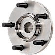 Front, Driver or Passenger Side Wheel Hub, Without Bearing, 5 x 4.5 in. Bolt Pattern