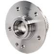 Front, Driver or Passenger Side Wheel Hub, With Bearing, 5 x 4.4 in. Bolt Pattern, RWD