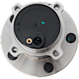 Rear, Driver or Passenger Side Wheel Hub, With Bearing, FWD