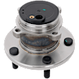 Rear, Driver or Passenger Side Wheel Hub, With Bearing, FWD
