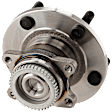 Rear, Driver or Passenger Side Wheel Hub, with Bearing, 4-Wheel ABS