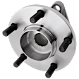 Rear, Driver or Passenger Side Wheel Hub, With Bearing, 5 x 4.5 in. Bolt Pattern, AWD