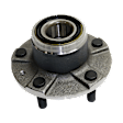 Rear, Driver or Passenger Side Wheel Hub, With Bearing, 5 x 4.5 in. Bolt Pattern