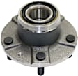 Rear, Driver or Passenger Side Wheel Hub, With Bearing, 5 x 4.5 in. Bolt Pattern