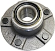Rear, Driver or Passenger Side Wheel Hub, With Bearing, 5 x 4.5 in. Bolt Pattern