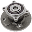 Rear, Driver or Passenger Side Wheel Hub, With Bearing, 4 x 3.94 in. Bolt Pattern