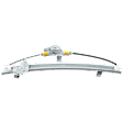 Front, Passenger Side Power Window Regulator, Without Motor