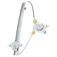 Front, Driver Side Power Window Regulator, Without Motor