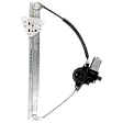 Front, Passenger Side Power Window Regulator, With Motor