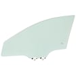 2015 Mazda 3 Sport - Front, Passenger Side Door Glass, Green Tint, FD26062 GTYN