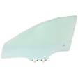 Front, Driver Side Door Glass, Green Tint, Replaces NAGS No. FD26063 GTYN