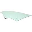 Front, Driver Side Door Glass, Green Tint, Replaces NAGS No. FD26063 GTYN
